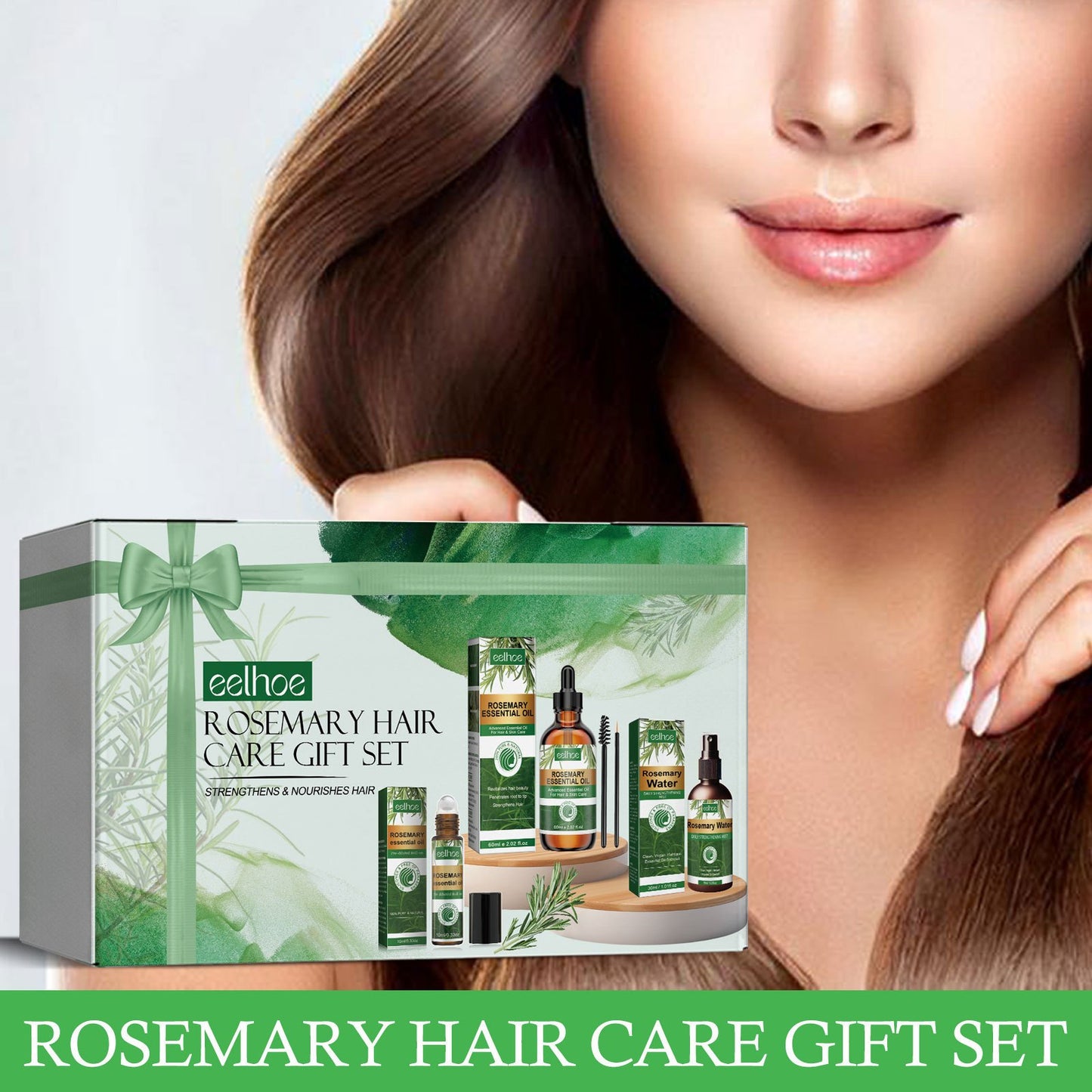 Rosemary  Strengthens Hair Care Gift Box Set