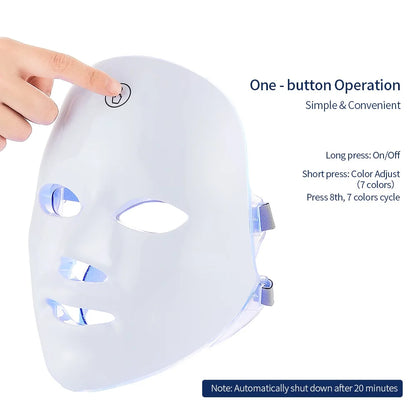 UaittStore® Premium LED Face Therapy Mask