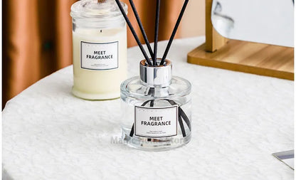 Luxurious Scented Aromatic Candles Set Fragrances Diffuser Set