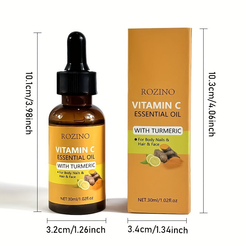 ROZINO Turmeric & Vitamin C 5-Piece Skincare Set